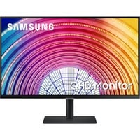 SAMSUNG Professional QHD S60A LS32A600NWUXEN 32" monitor Zwart, 1x HDMI, 1x DisplayPort, USB-A 3.2, HDR10