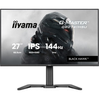 iiyama G-Master Black Hawk GB2741HSU-B1 27" gaming monitor Zwart, 144Hz, HDMI, DisplayPort, USB, Audio, AMD Free-Sync