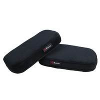 Arozzi Memory Foam Armrest Pads polssteun Zwart