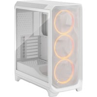 Fractal Design Meshify 3 RGB TG Clear Tint midi tower behuizing Wit | 2x USB-A | 1x USB-C | RGB | Tempered Glass