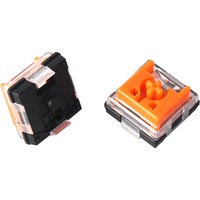 Keychron Low Profile Optical Orange Switch-Set, 87 stuks keyboard switches Oranje/transparant