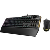 ASUS TUF Gaming Bundel, desktopset Zwart, US lay-out, 100 - 8000 dpi, RGB