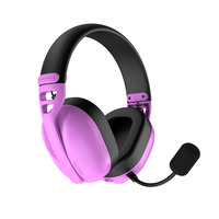 Hator Hyperpunk 3 Wireless - Cyber-Violet over-ear gaming headset Paars, 2.4GHz / Bluetooth 5.4 / USB-C