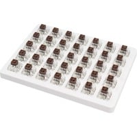 Keychron Kailh Box Brown Switch-Set keyboard switches bruin/transparant, 35 stuks