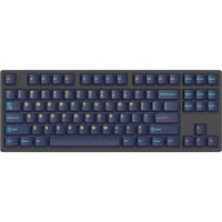 HelloGanss HS87T GC17 RGB mechanisch toetsenbord Zwart, US lay-out (QWERTY), Cherry MX Brown, 80% (TKL), RGB leds, PBT Doubleshot keycaps, hot swap, 2,4 GHz | Bluetooth | USB-C