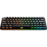 MOUNTAIN Everest 60 RGB mechanisch gaming toetsenbord Zwart, US lay-out (QWERTY), MOUNTAIN Tactile 55, 60%, RGB leds, Double Shot PBT Keycaps, Hot-Swap