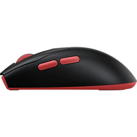 MSI FORGE GM340 WIRELESS gaming muis Zwart/rood, 800 - 12.000 DPI, 2.4 GHz / Bluetooth / USB