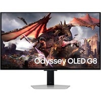 Samsung Odyssey OLED G8 G80SD LS32DG802SUXEN 32" 4K Ultra HD gaming monitor Zilver, 1x DisplayPort, 2x HDMI, 2x USB-A, 240 Hz, HDMI, Display Port, FreeSync Premium Pro