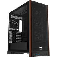 Thermaltake S370 WS midi tower behuizing Zwart | 2x USB-A | 1x USB-C | Tempered Glass