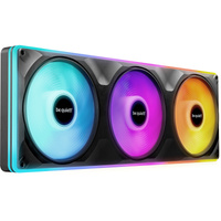 be quiet! Light Wings Pro IO 360mm Reverse RGB case fans Zwart, 3 stuks, 360 x 120 x 28 mm, Single Frame, Reverse