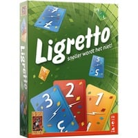 999 Games Ligretto groen Kaartspel Nederlands, 2 - 4 spelers, 10 minuten, Vanaf 8 jaar