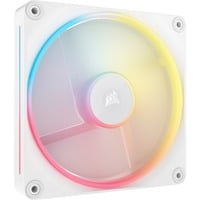 Corsair iCUE LINK LX140-R RGB Reverse case fan Wit, 4-pin PWM