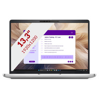 Dell Pro 13 Plus PB13250 (GWKPW) 13.3"  laptop Zilver | Core Ultra 5 235U | Intel Graphics | 16 GB | 512 GB SSD