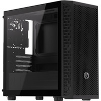 ENDORFY Signum M30 Air mini tower behuizing Zwart | 2x USB-A | 1x USB-C | Tempered Glass