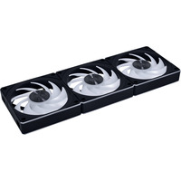 Lian Li UNI FAN CL120 Wireless case fan Zwart, 4-pin PWM, Set van 3 stuks