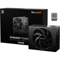 be quiet! Straight Power 12 Platinum 1200W voeding  Zwart, 2x 12VHPWR, 4x PCIe, Kabelmanagement