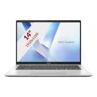 ASUS Vivobook 14 M1407GA-LY012W 14"  Copilot+ laptop Zilver | Ryzen 7 445 | Radeon 840M | 16 GB | 512 GD SSD