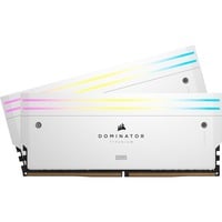 Corsair Dominator Titanium RGB 96 GB DDR5-6600 (2x 48 GB) werkgeheugen Wit, CMP96GX5M2B6600C32W, XMP 3.0