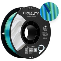 Creality CR-Silk PLA-filament blauw/groen 3d-filament 1 kg, 1,75 mm, op rol