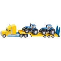SIKU SIKU FARMER LKW m. New Holland Traktoren Modelvoertuig 