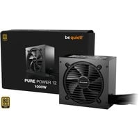 be quiet! Pure Power 12 1000W voeding  Zwart, 3x PCIe, Kabelmanagement, 12VHPWR