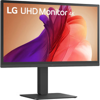 LG  27" 4K UHD monitor Zwart