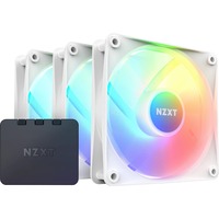 NZXT F120 RGB Core case fan Wit, 3 stuks, 4-pins PWM fan-connector