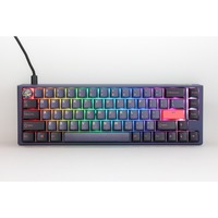 Ducky One 3 Cosmic Blue SF RGB mechanisch toetsenbord Donkerblauw, US lay-out (QWERTY), Cherry MX Brown, 65%, RGB leds, Double-shot PBT, Hot-swappable, QUACK Mechanics