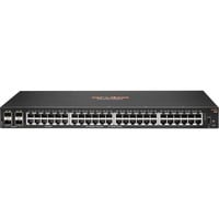 Hewlett Packard Enterprise Aruba CX 6100 48G 4SFP+ switch Zwart, 1U