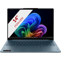 Lenovo Yoga Slim 7 14AKP10 (83JY008MMH) 14"  Copilot+ laptop Blauwgroen | Ryzen AI 5 340 | Radeon 840M | 16 GB | 512 GB SSD