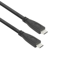 ACT Connectivity USB 3.0 10Gbps 60W USB Type-C kabel, 5 meter Zwart