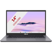 ASUS Chromebook Plus CX34 CB3402CVA-MW0217 14" laptop Grijs | Core i3-1315U | UHD Graphics | 8GB | 128 GB Flash | Touch