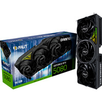 Palit GeForce RTX 5080 GamingPro V1 grafische kaart DLSS 4, 3x DisplayPort, 1x HDMI 2.1