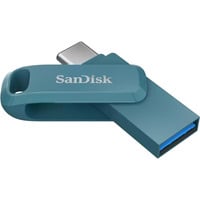 SanDisk Ultra Dual Drive Go USB Type-C™ - 64 GB usb-stick Blauwgroen