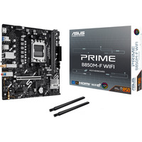 ASUS PRIME B850M-F WIFI socket AM5 moederbord 1 Gb-LAN, Wi-Fi 6, BT 5.3, Sound, µATX