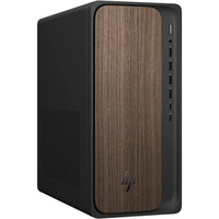HP OmniDesk M03-0030nd (B7WT8EA) pc-systeem Zwart/houtkleur | Core Ultra 7 265 | Intel Graphics | 16 GB | 1 TB SSD