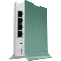 MikroTik hAP ax lite (L41G-2AXD) access point Wit/groen, Qualcomm IPQ-5010 CPU, WiFi 6