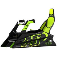 Res-Tech GT Cockpit VR/46 Limited Edition racing simulator Zwart/neongroen