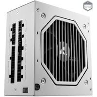 Sharkoon Rebel P20 1000 White voeding  Wit, 4x PCIe, 1x 12VHPWR, Kabelmanagement