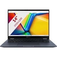 ASUS VivoBook S 14 Flip TN3402YA-LZ083W 14" 2-in-1 laptop Donkerblauw | Ryzen 7 7730U | Radeon Graphics | 16GB | 512GB SSD