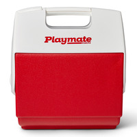 Igloo Playmate Pal 7 Qt Cooler, 6,62 liter koelbox Rood/wit