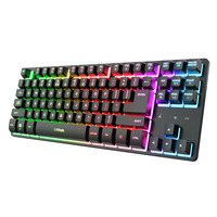 Trust GXT831 Thado Tkl Wrls KB bk US toetsenbord 