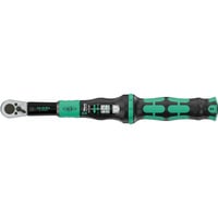 Wera Click-Torque Lock A 6 draaimomentsleutel Zwart/groen, Instelbaar, Torque Lock functie, omschakelratel, rechtsom vastdraaien, 2,5-25 Nm