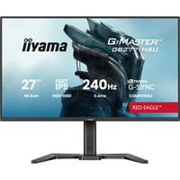 iiyama G-Master Red Eagle GB2771HSU-B1 27" gaming monitor Zwart, 240Hz, HDMI, DisplayPort, Audio, USB-C, NVIDIA G-Sync