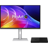 ASUS ProArt PA279CDV + ProArt PA40SU Bundel 26.5" 4K Ultra HD monitor Zilver, 1x DisplayPort, 1x HDMI, 2x USB-C, 3x USB-A, 120 Hz, HDMI, DisplayPort, USB Hub, USB-C, Audio, 120 Hz