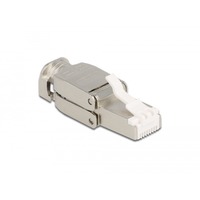 DeLOCK RJ45 Stekker Cat.6a STP toolfree 