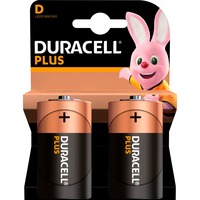 Duracell Plus Alkaline D-batterijen 2 stuks