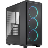 Fractal Design Epoch RGB midi tower behuizing Zwart | 2x USB-A | 1x USB-C | RGB | Tempered Glass
