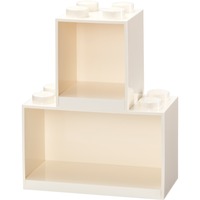 Room Copenhagen LEGO Brick Shelf Set, 4 + 8 noppen wandschap Wit