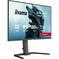iiyama G-Master Red Eagle GB3272QSU-B1 31.5" gaming monitor Zwart (mat), 180 Hz, HDMI, DisplayPort, USB, Audio